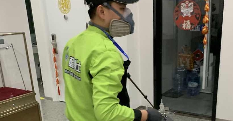 黄岛招商银行除甲醛现场